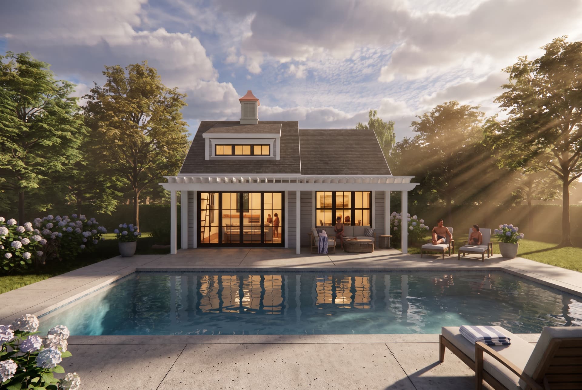 Natick Pool House — Natick, MA